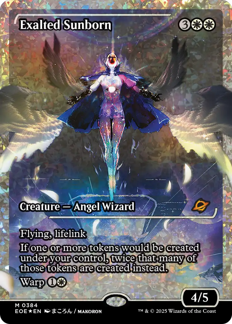 Exalted Sunborn [Edge of Eternities Promo Pack] | Exor Games Bridgewater
