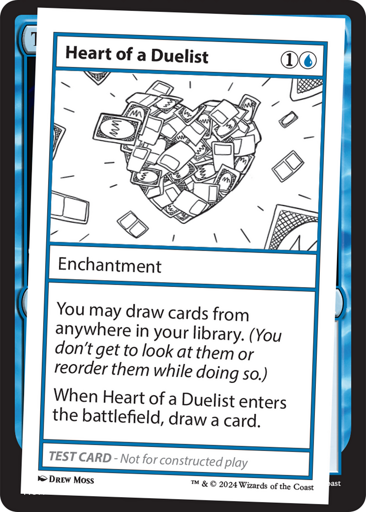 Heart of a Duelist [Mystery Booster 2 Playtest Cards] | Exor Games Bridgewater