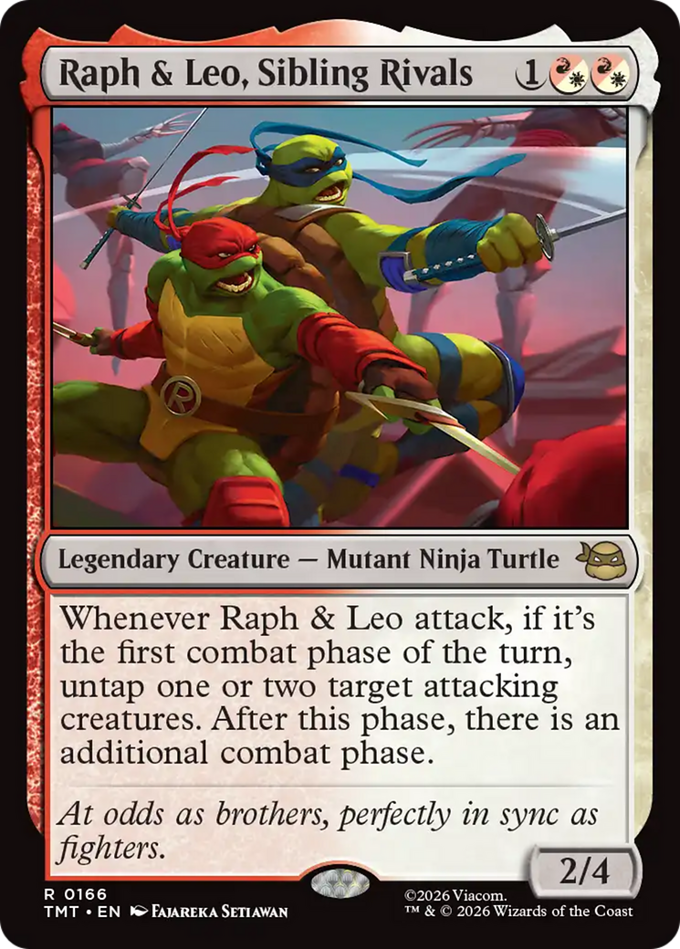 Raph & Leo, Sibling Rivals [Teenage Mutant Ninja Turtles] | Exor Games Bridgewater