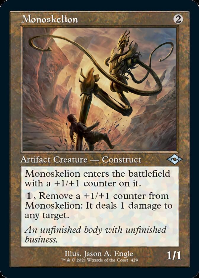 Monoskelion (Retro Foil Etched) [Modern Horizons 2] | Exor Games Bridgewater