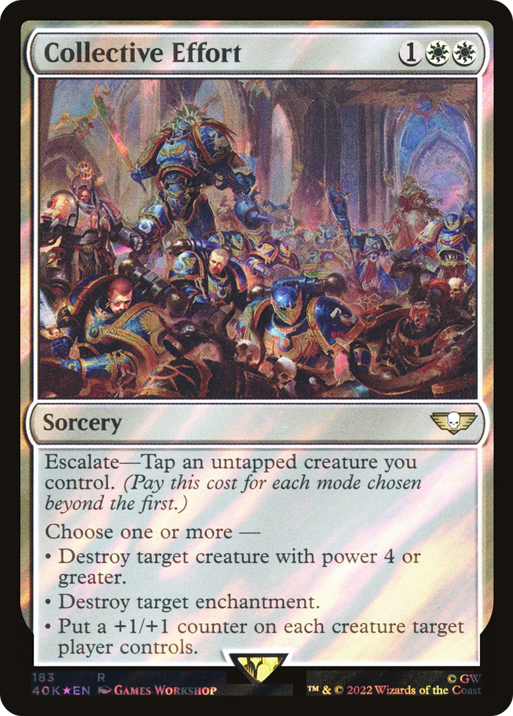 Collective Effort [Marvel Super Heroes Commander] | Exor Games Bridgewater