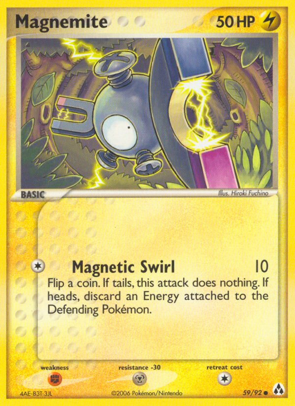 Magnemite (59/92) [EX: Legend Maker] | Exor Games Bridgewater