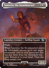 Samwise the Stouthearted (Borderless Alternate Art) [The Lord of the Rings: Tales of Middle-Earth] | Exor Games Bridgewater