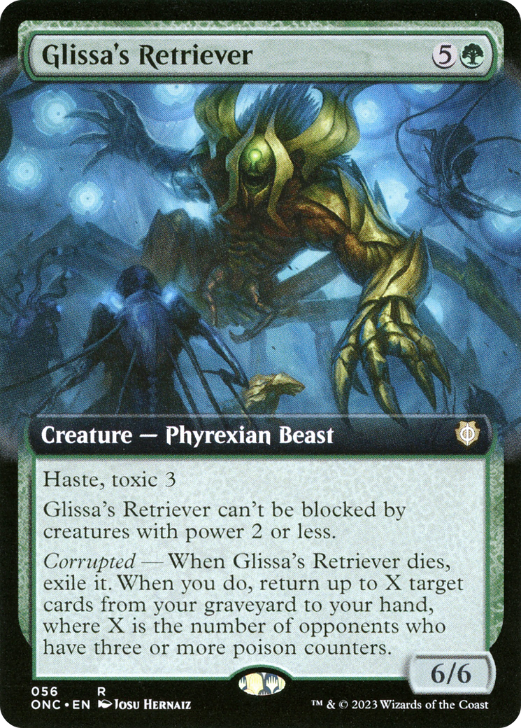 Glissa's Retriever (Extended Art) [Phyrexia: All Will Be One Commander] | Exor Games Bridgewater