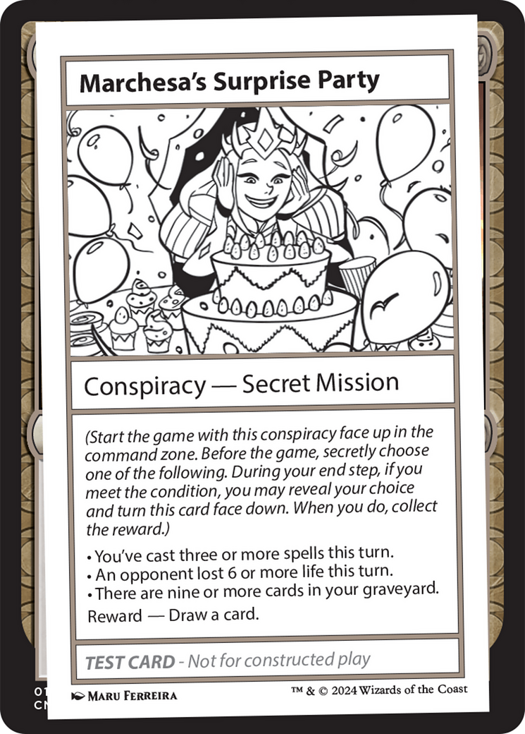 Marchesa's Surprise Party [Mystery Booster 2 Playtest Cards] | Exor Games Bridgewater