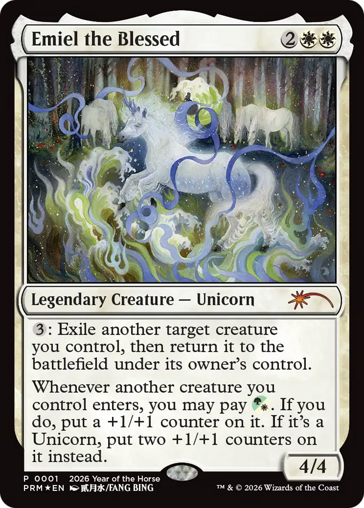 Emiel the Blessed (Year of the Horse 2026) [Standard Showdown Promos] | Exor Games Bridgewater