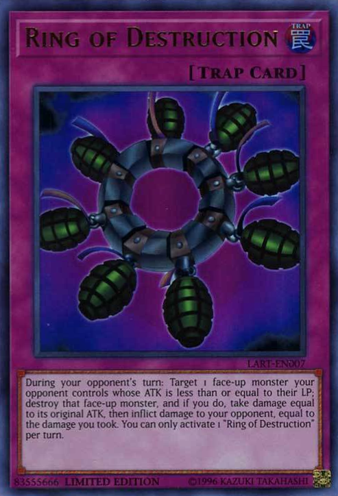 Ring of Destruction [LART-EN007] Ultra Rare | Exor Games Bridgewater