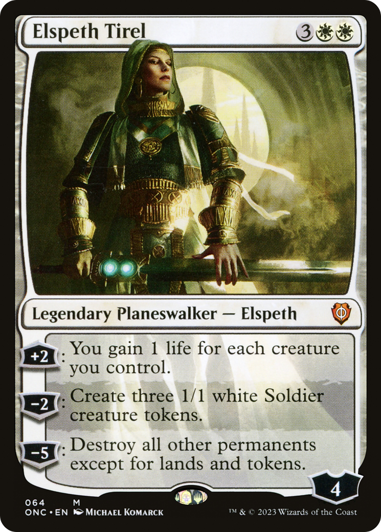 Elspeth Tirel [Phyrexia: All Will Be One Commander] | Exor Games Bridgewater