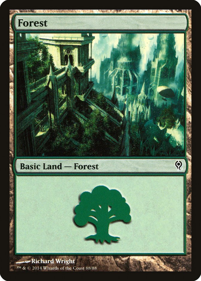 Forest (88) [Duel Decks: Jace vs. Vraska] | Exor Games Bridgewater