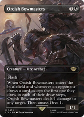 Orcish Bowmasters (Borderless Alternate Art) [The Lord of the Rings: Tales of Middle-Earth] | Exor Games Bridgewater