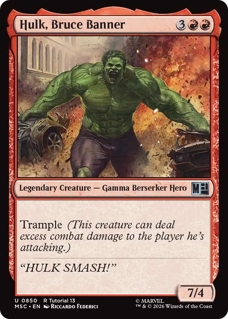 Hulk, Bruce Banner [Marvel Super Heroes Commander] | Exor Games Bridgewater