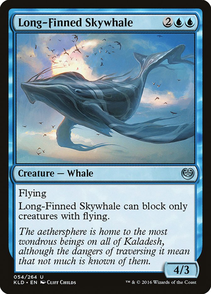 Long-Finned Skywhale [Kaladesh] | Exor Games Bridgewater