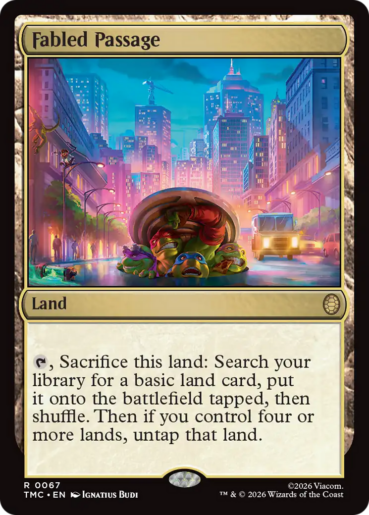 Fabled Passage [Teenage Mutant Ninja Turtles Commander] | Exor Games Bridgewater