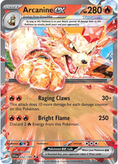 Arcanine ex (032/198) [Scarlet & Violet: Base Set] | Exor Games Bridgewater