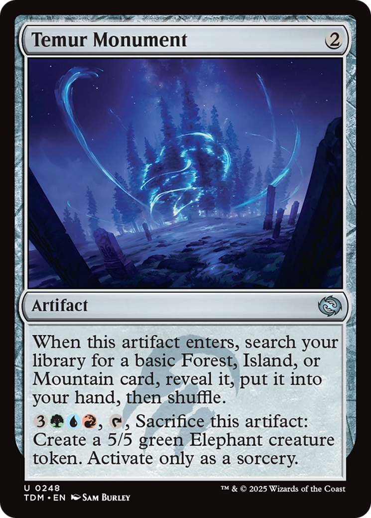 Temur Monument [Tarkir: Dragonstorm] | Exor Games Bridgewater