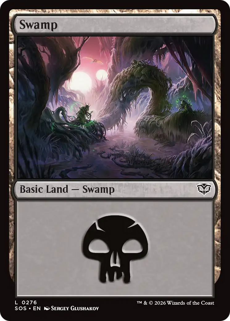 Swamp (0276) [Secrets of Strixhaven] | Exor Games Bridgewater