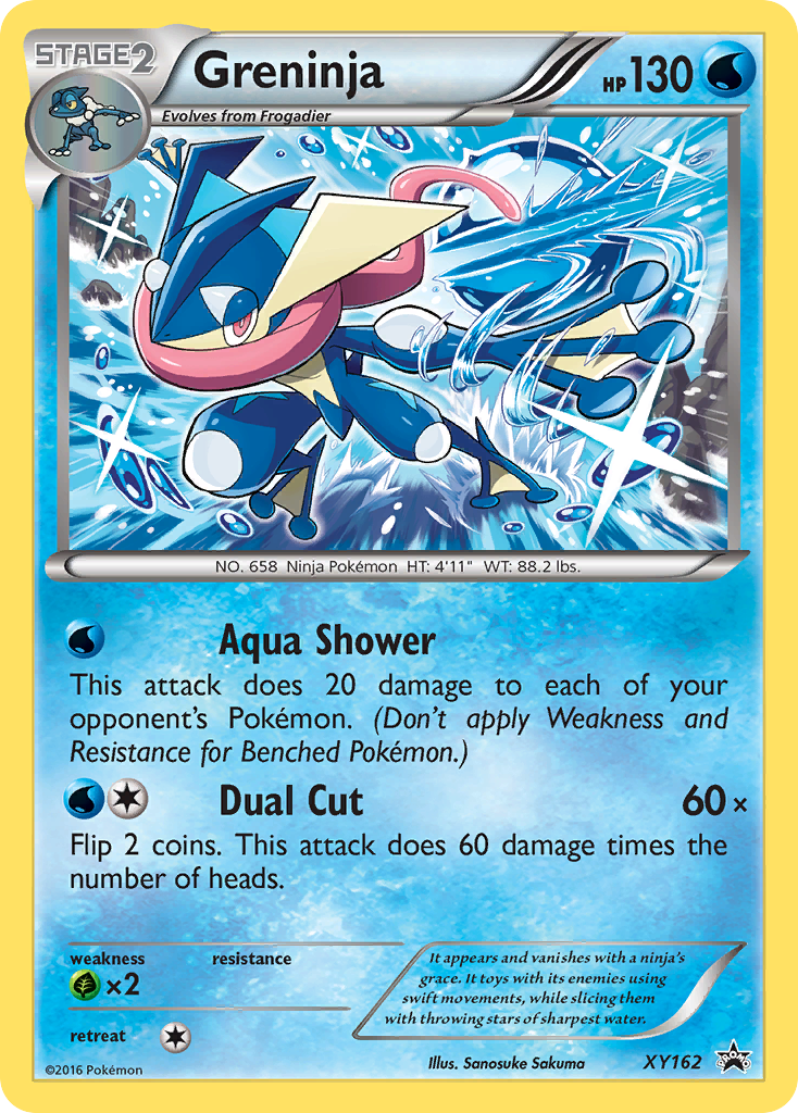 Greninja (XY162) [XY: Black Star Promos] | Exor Games Bridgewater