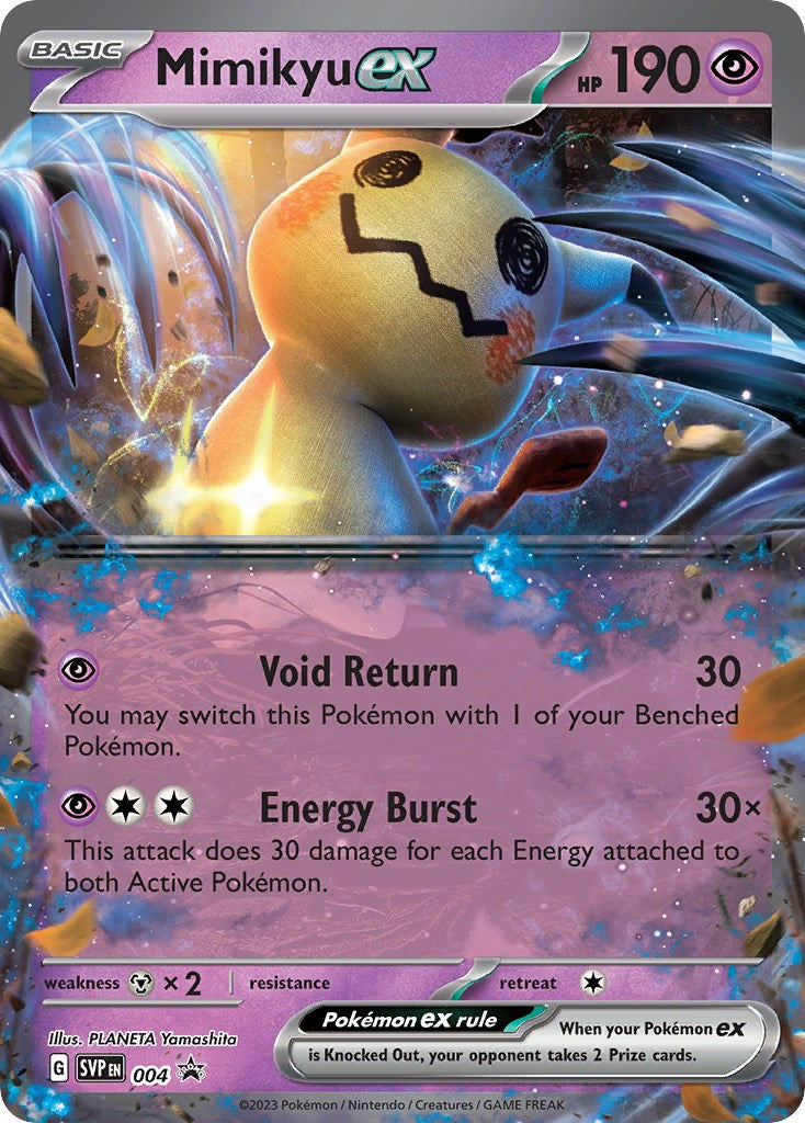 Mimikyu ex (004) [Scarlet & Violet: Black Star Promos] | Exor Games Bridgewater