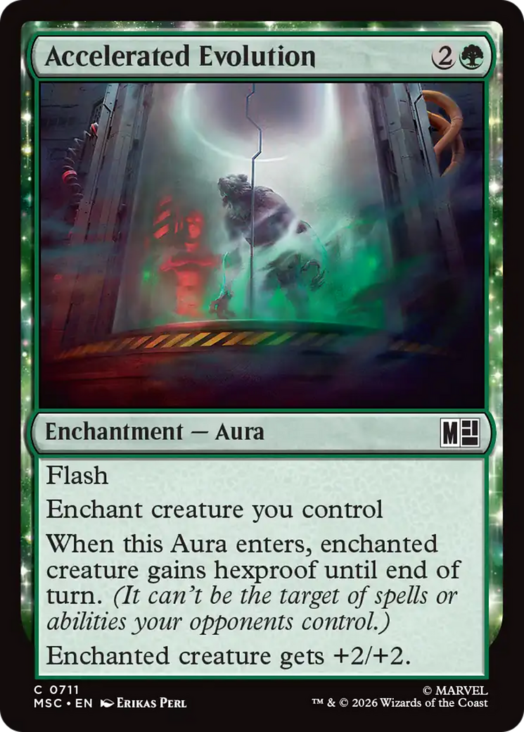 Accelerated Evolution [Marvel Super Heroes Commander] | Exor Games Bridgewater