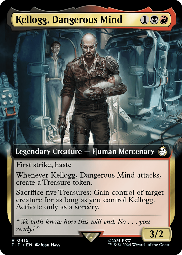 Kellogg, Dangerous Mind (Extended Art) [Fallout] | Exor Games Bridgewater