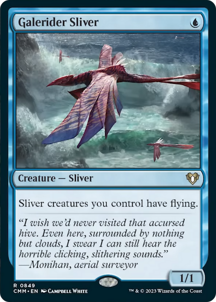 Galerider Sliver [Commander Masters] | Exor Games Bridgewater