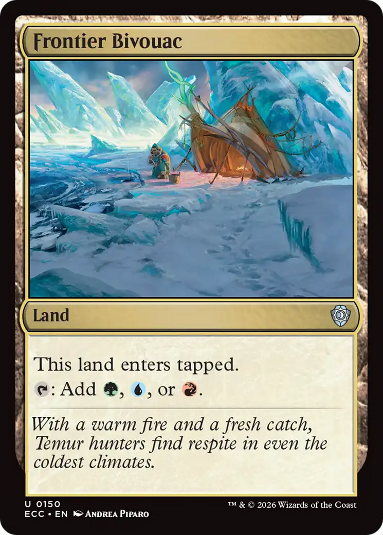 Frontier Bivouac [Lorwyn Eclipsed Commander] | Exor Games Bridgewater