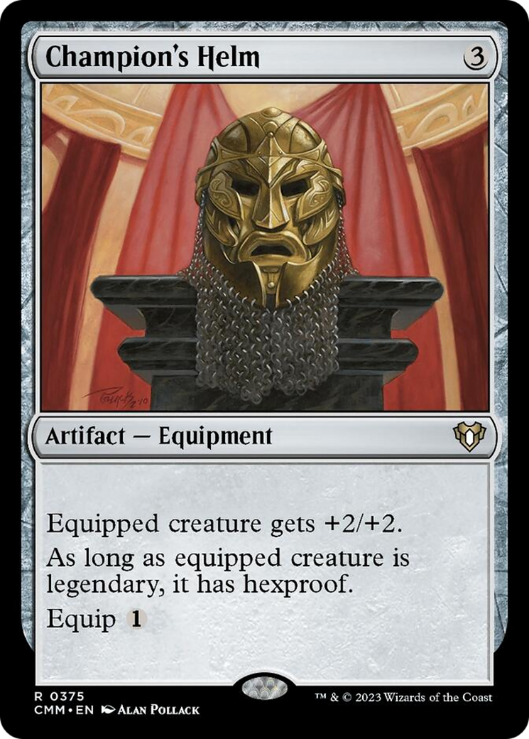 Champion's Helm [Commander Masters] | Exor Games Bridgewater