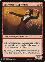 Sparkmage Apprentice [Mystery Booster] | Exor Games Bridgewater