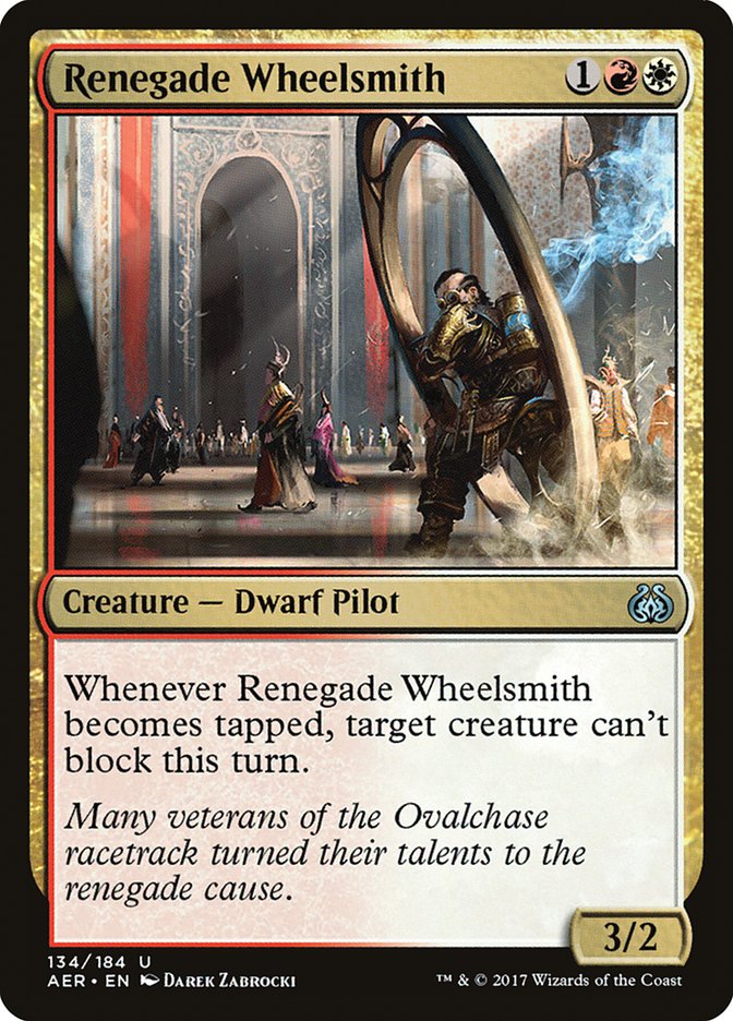 Renegade Wheelsmith [Aether Revolt] | Exor Games Bridgewater