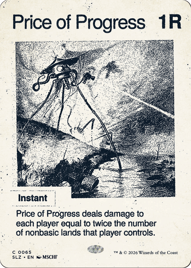Price of Progress (0065) [Secret Lair x MSCHF: The Zeta Set] | Exor Games Bridgewater