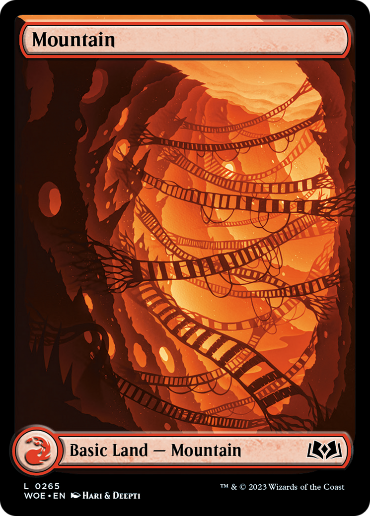 Mountain (265) (Full-Art) [Wilds of Eldraine] | Exor Games Bridgewater
