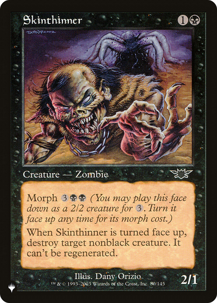 Skinthinner [The List] | Exor Games Bridgewater