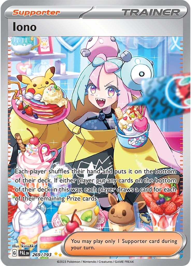 Iono (269/193) [Scarlet & Violet: Paldea Evolved] | Exor Games Bridgewater