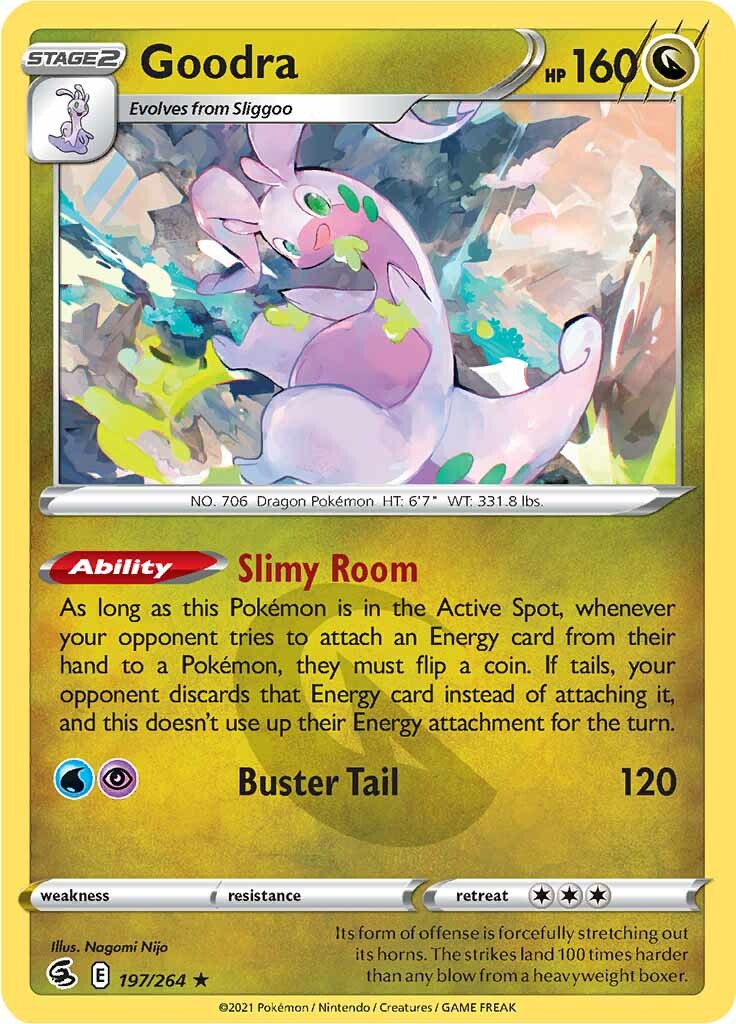 Goodra (197/264) [Sword & Shield: Fusion Strike] | Exor Games Bridgewater