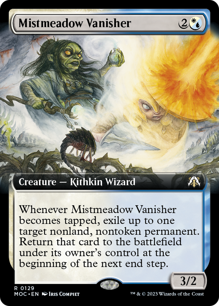 Mistmeadow Vanisher (Extended Art) [March of the Machine Commander] | Exor Games Bridgewater