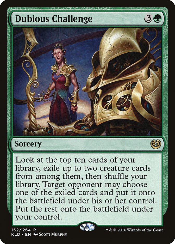 Dubious Challenge [Kaladesh] | Exor Games Bridgewater