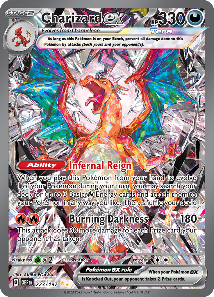 Charizard ex (223/197) [Scarlet & Violet: Obsidian Flames] | Exor Games Bridgewater