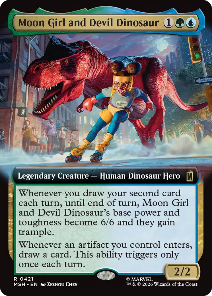 Moon Girl and Devil Dinosaur (Extended Art) [Marvel Super Heroes] | Exor Games Bridgewater