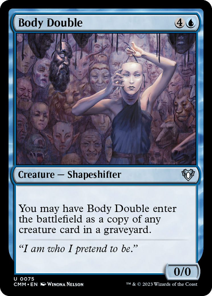 Body Double [Commander Masters] | Exor Games Bridgewater