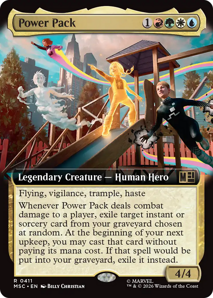 Power Pack (Extended Art) [Marvel Super Heroes Commander] | Exor Games Bridgewater