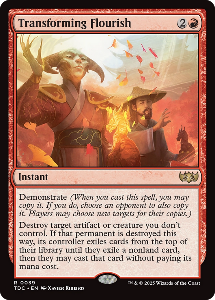 Transforming Flourish [Tarkir: Dragonstorm Commander] | Exor Games Bridgewater