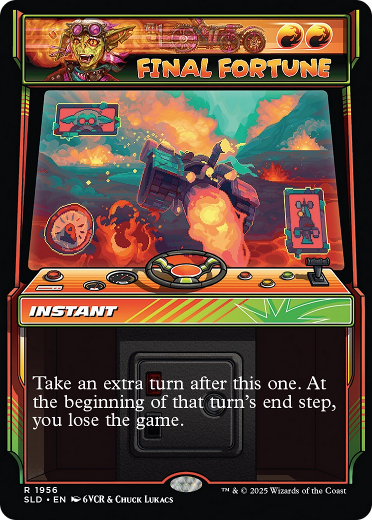 Final Fortune (Rainbow Foil) [Secret Lair Drop Series] | Exor Games Bridgewater