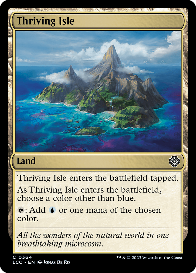 Thriving Isle [The Lost Caverns of Ixalan Commander] | Exor Games Bridgewater