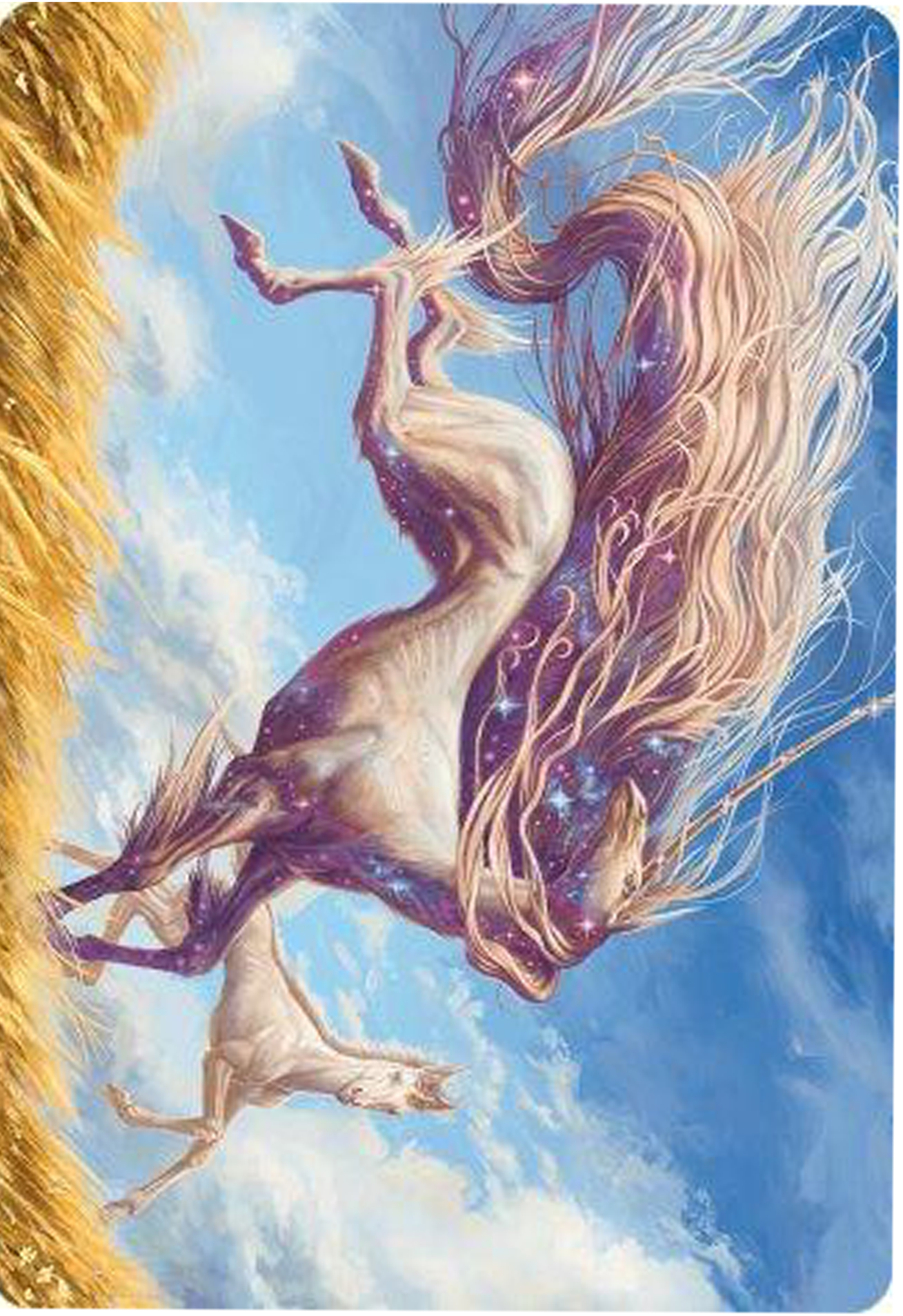 Nyxborn Unicorn Art Card [Modern Horizons 3 Art Series] | Exor Games Bridgewater