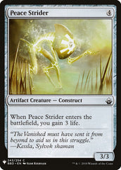 Peace Strider [Mystery Booster] | Exor Games Bridgewater