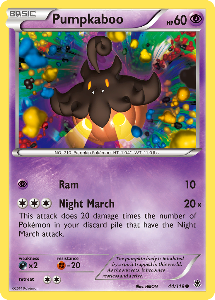 Pumpkaboo (44/119) [XY: Phantom Forces] | Exor Games Bridgewater