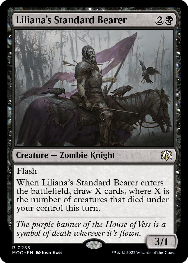 Liliana's Standard Bearer [March of the Machine Commander] | Exor Games Bridgewater