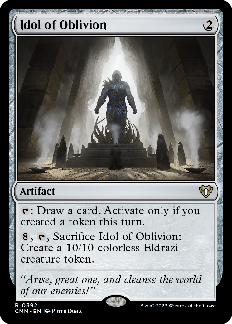 Idol of Oblivion [Commander Masters] | Exor Games Bridgewater