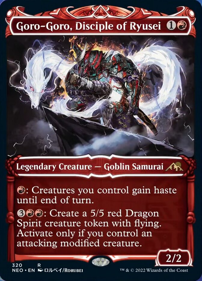 Goro-Goro, Disciple of Ryusei (Showcase Samurai) [Kamigawa: Neon Dynasty] | Exor Games Bridgewater