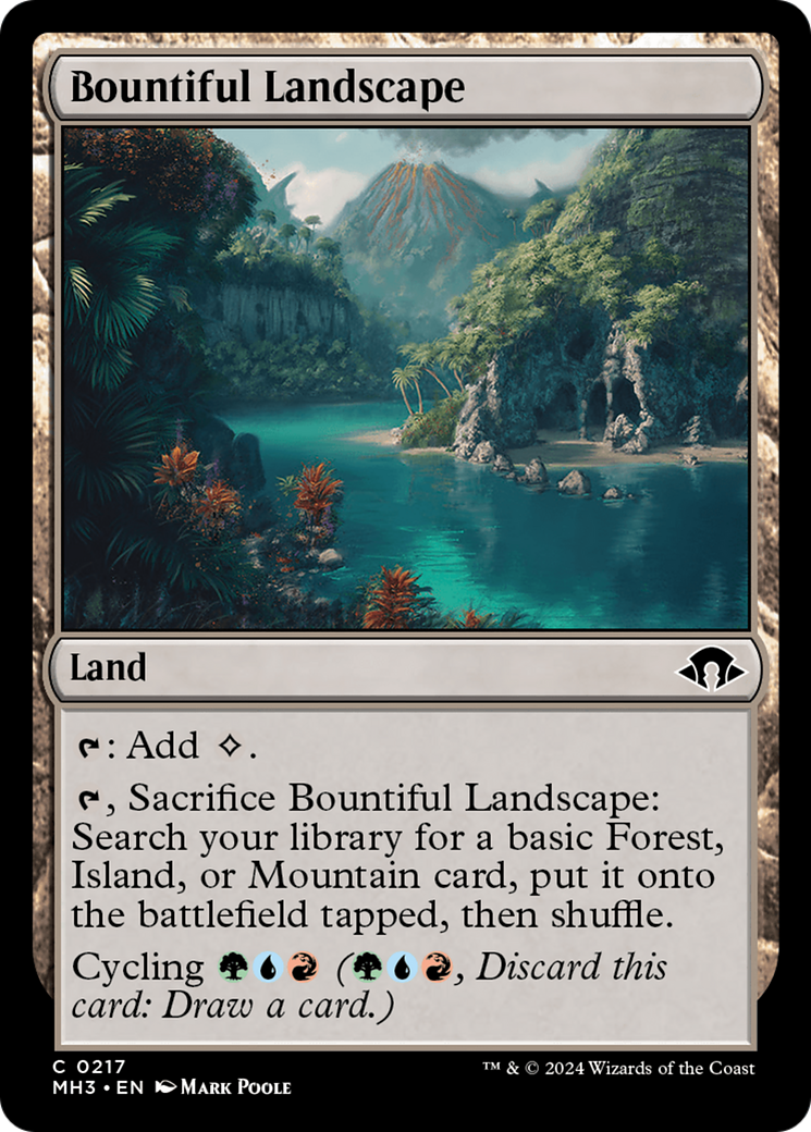 Bountiful Landscape [Modern Horizons 3] | Exor Games Bridgewater